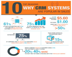 Why CRM system are popular in sales