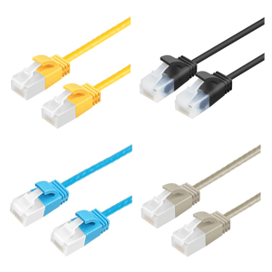 Slim ethernet patch cord high speed